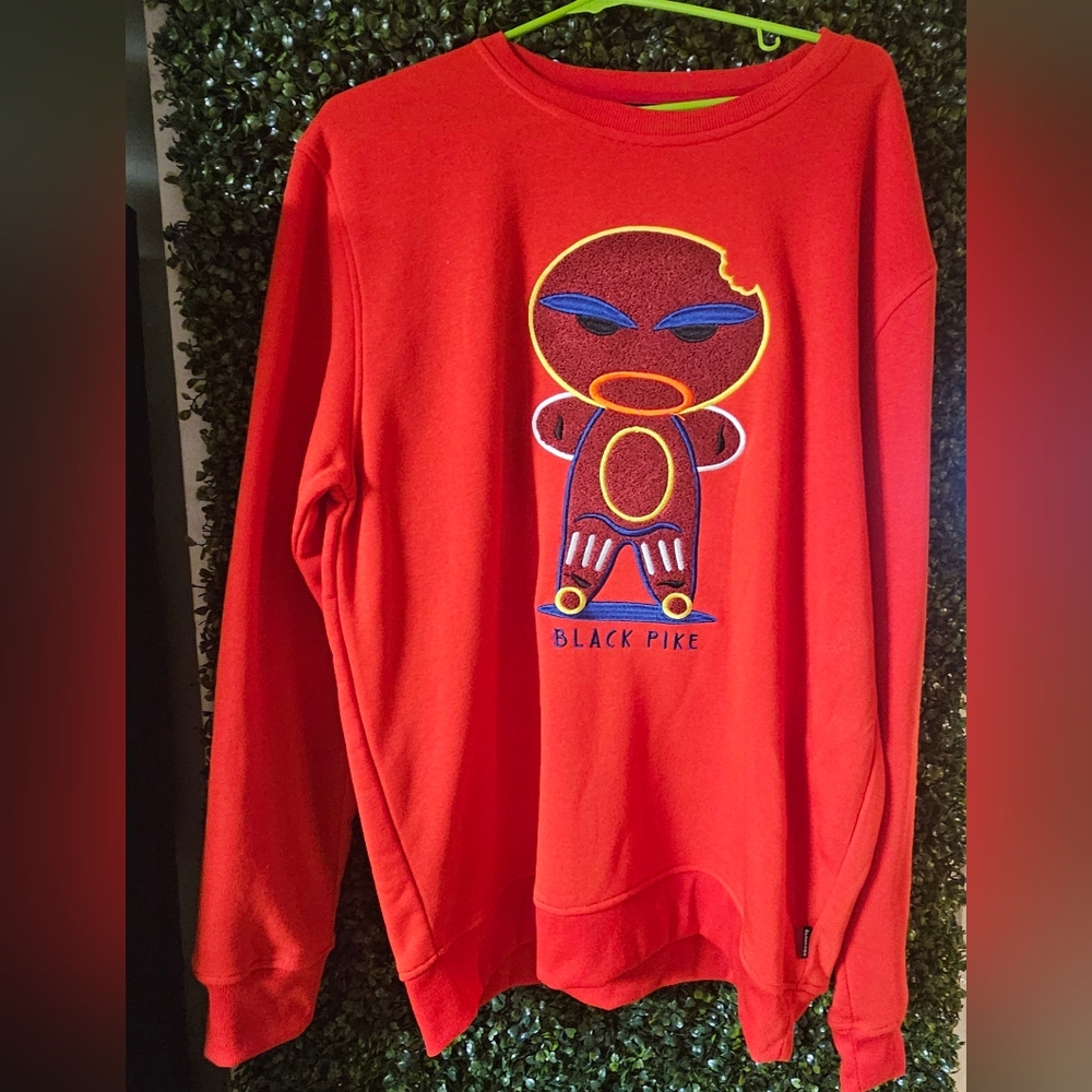 Black Pike Sweatshirt, 2x, Red